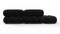 Bellini Sectional - Mario Bellini Sectional, Small Right Corner, Black Boucle