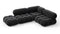 Bellini Sectional - Mario Bellini Sectional, Small Right Corner, Black Velvet