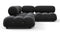 Bellini Sectional - Mario Bellini Sectional, Small Right Corner, Black Velvet