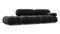 Bellini Sofa - Mario Bellini Open End Sofa, Left, Black Velvet
