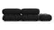 Bellini Sofa - Mario Bellini Open End Sofa, Left, Black Velvet