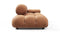 Bellini Sofa - Mario Bellini Open End Sofa, Left, Tan Vegan Leather