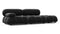 Bellini Sofa - Mario Bellini Open End Sofa, Right, Black Velvet