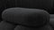 Bellini Sofa - Mario Bellini Three Seater Sofa, Black Boucle