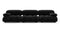 Bellini Sofa - Mario Bellini Three Seater Sofa, Black Boucle
