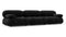 Bellini Sofa - Mario Bellini Three Seater Sofa, Black Boucle