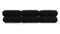 Bellini Sofa - Mario Bellini Three Seater Sofa, Black Boucle