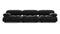 Bellini Sofa - Mario Bellini Three Seater Sofa, Black Velvet