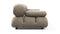 Bellini Sofa - Mario Bellini Three Seater Sofa, Greige Velvet