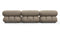 Bellini Sofa - Mario Bellini Three Seater Sofa, Greige Velvet
