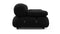 Bellini Sofa - Mario Bellini Two Seater Sofa, Black Boucle