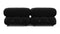 Bellini Sofa - Mario Bellini Two Seater Sofa, Black Boucle
