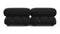 Bellini Sofa - Mario Bellini Two Seater Sofa, Black Velvet