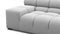 Tufty - Tufty Sectional, Extra Large Left Corner, Light Gray Wool