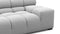 Tufty - Tufty Sectional, Extra Large Right Corner, Light Gray Wool