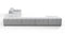 Tufty - Tufty Sectional, Extra Large Right Corner, Light Gray Wool
