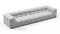 Tufty - Tufty Sectional, Extra Large Sofa, Light Gray Wool