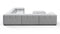Tufty - Tufty Sectional, Large Left Corner, Light Gray Wool