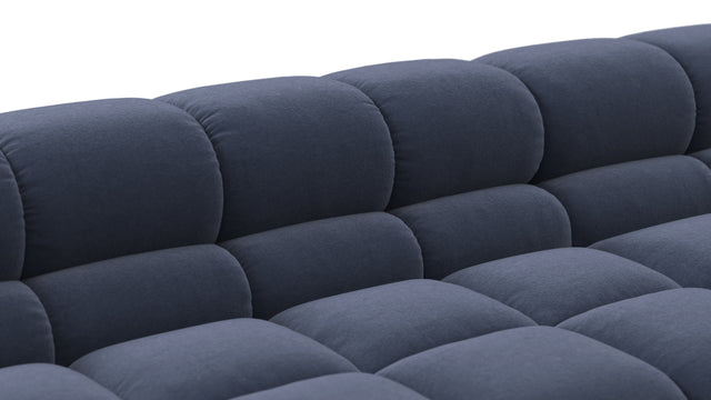 Tufty - Tufty Sectional, Large Left Corner, Royal Blue Wool