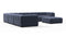 Tufty - Tufty Sectional, Large Left Corner, Royal Blue Wool