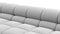 Tufty - Tufty Sectional, Large Right Corner, Light Gray Wool