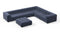 Tufty - Tufty Sectional, Large Right Corner, Royal Blue Wool