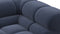 Tufty - Tufty Sectional, Large, Left Chaise, Royal Blue Wool