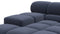 Tufty - Tufty Sectional, Left Corner, Royal Blue Wool