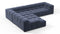 Tufty - Tufty Sectional, Left Corner, Royal Blue Wool
