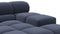 Tufty - Tufty Sectional, Right Corner, Royal Blue Wool