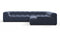 Tufty - Tufty Sectional, Right Corner, Royal Blue Wool