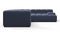 Tufty - Tufty Sectional, Right Corner, Royal Blue Wool