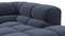 Tufty - Tufty Sectional, Small L, Left, Royal Blue Wool