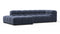 Tufty - Tufty Sectional, Small L, Left, Royal Blue Wool