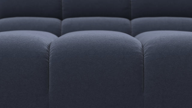 Tufty - Tufty Sectional, Small L, Right, Royal Blue Wool