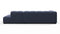 Tufty - Tufty Sectional, Small L, Right, Royal Blue Wool