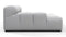 Tufty - Tufty Module, Deep Large Left Arm, Light Gray Wool