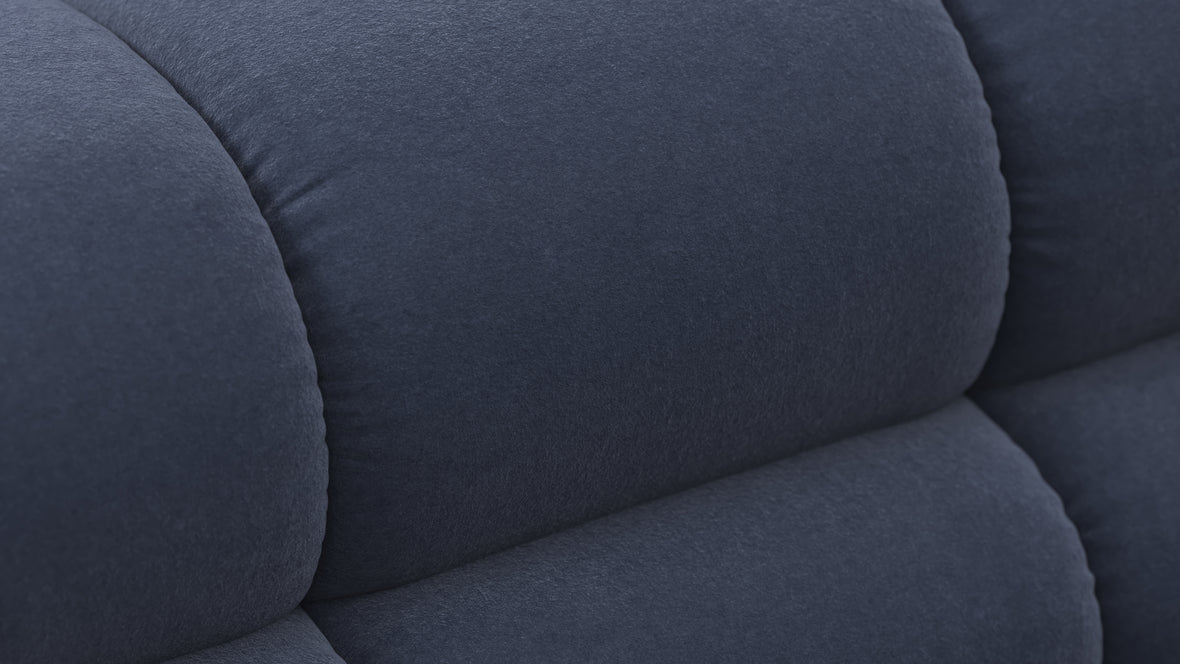 Tufty - Tufty Module, Deep Large Left Arm, Royal Blue Wool