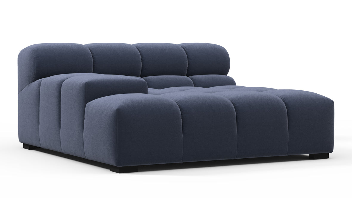 Tufty - Tufty Module, Deep Large Left Arm, Royal Blue Wool