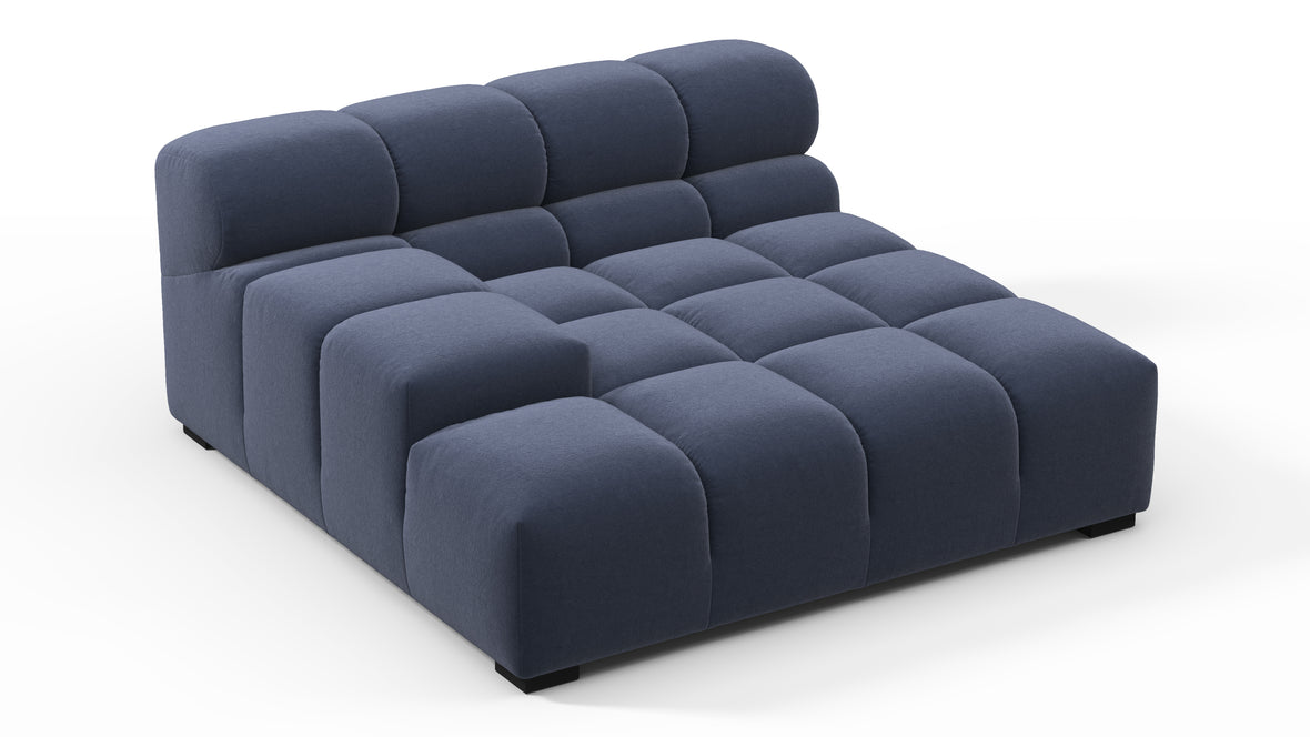 Tufty - Tufty Module, Deep Large Left Arm, Royal Blue Wool
