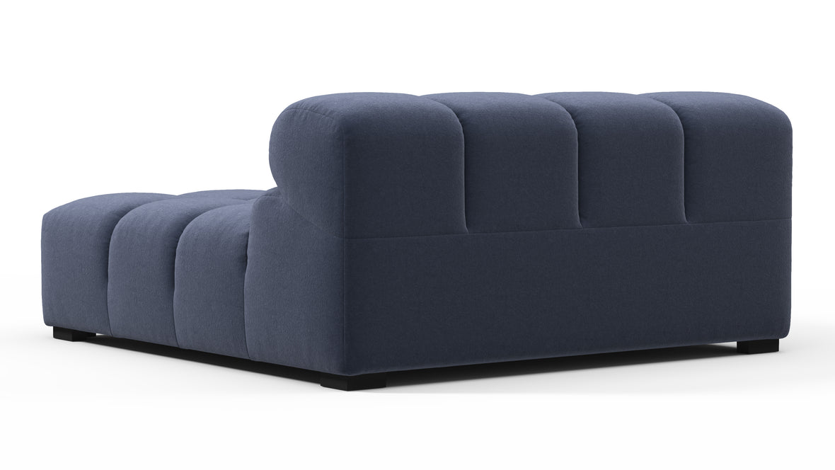 Tufty - Tufty Module, Deep Large Left Arm, Royal Blue Wool