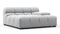 Tufty - Tufty Module, Deep Large Right Arm, Light Gray Wool
