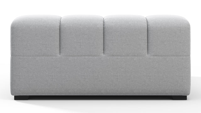 Tufty - Tufty Module, Deep Large Right Arm, Light Gray Wool