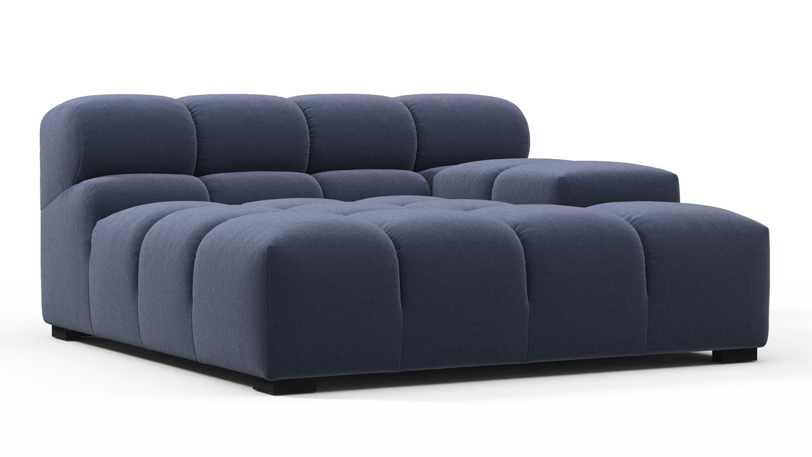 Tufty - Tufty Module, Deep Large Right Arm, Royal Blue Wool