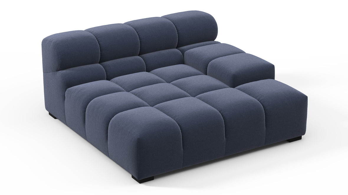 Tufty - Tufty Module, Deep Large Right Arm, Royal Blue Wool