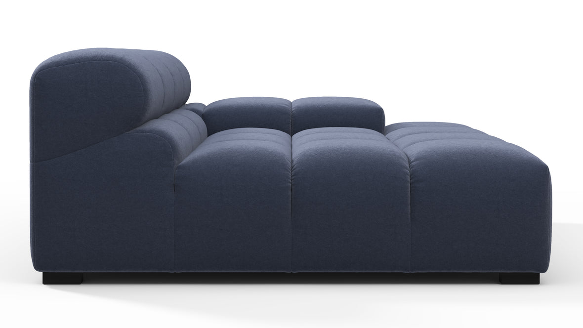 Tufty - Tufty Module, Deep Large Right Arm, Royal Blue Wool