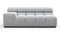 Tufty - Tufty Module, Extra Large Left Arm, Light Gray Wool