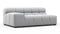 Tufty - Tufty Module, Extra Large Left Arm, Light Gray Wool