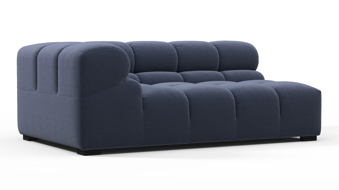Tufty - Tufty Module, Extra Large Left Corner, Royal Blue Wool