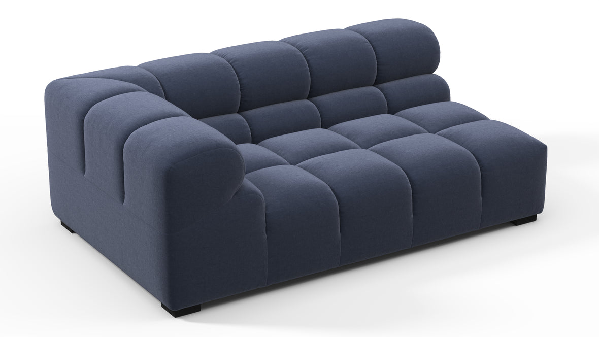 Tufty - Tufty Module, Extra Large Left Corner, Royal Blue Wool